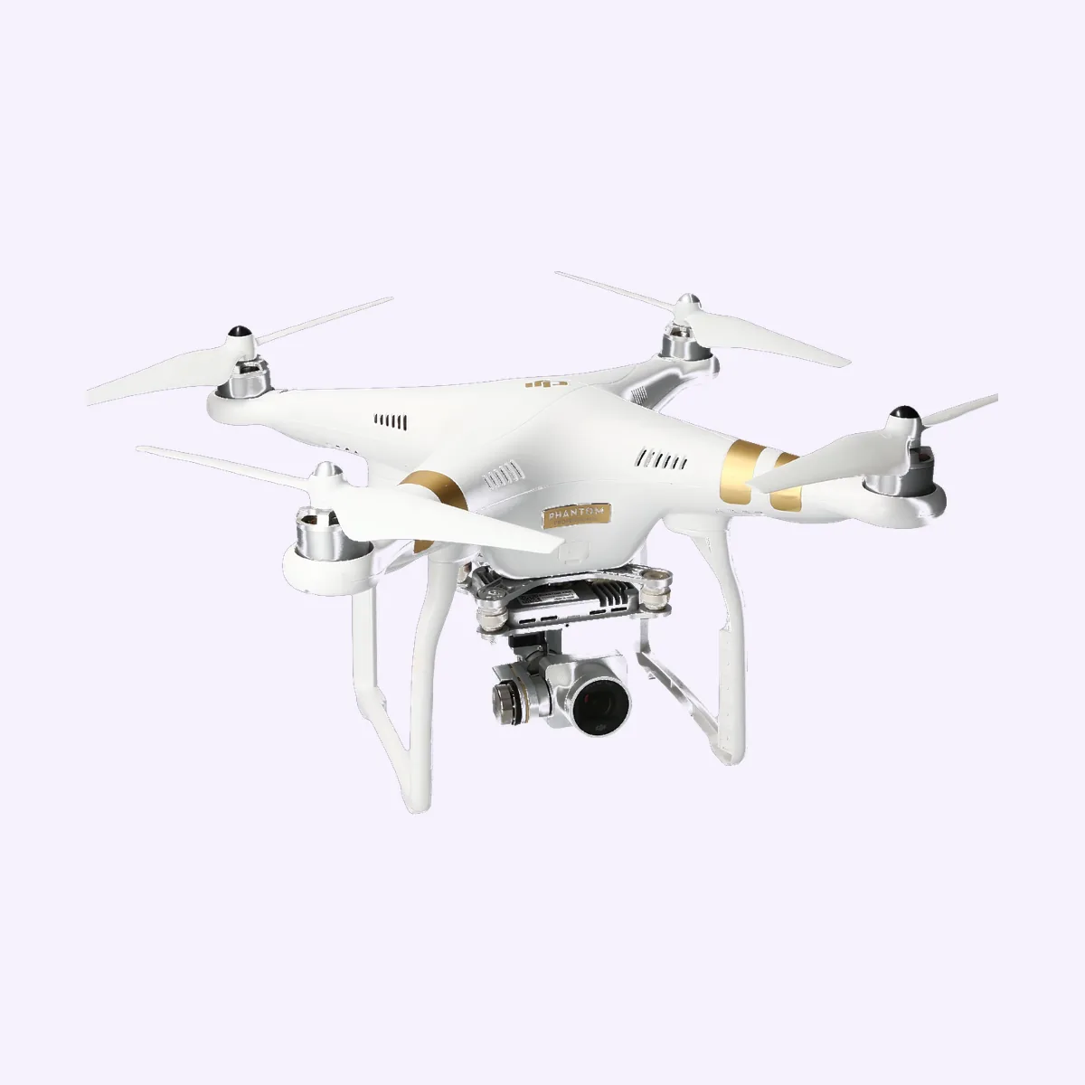 Packshot, drone