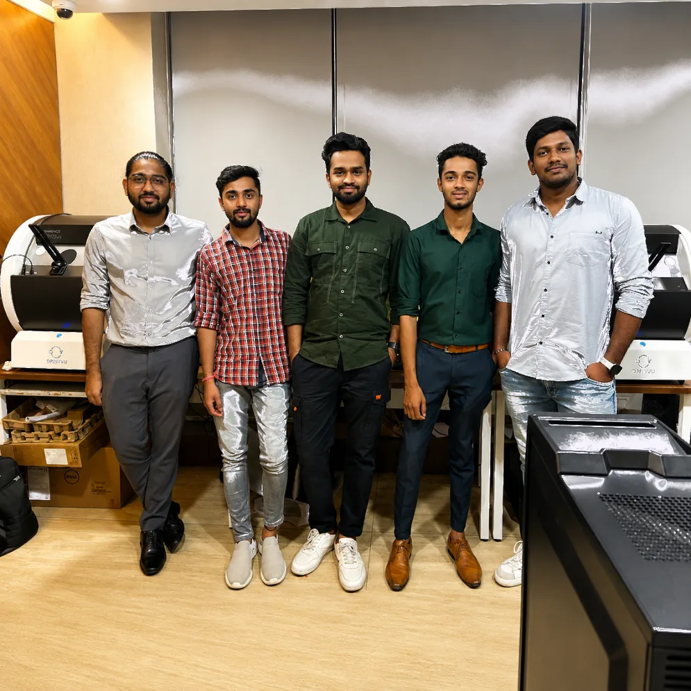 Team with Alphashot Micro V2 installation