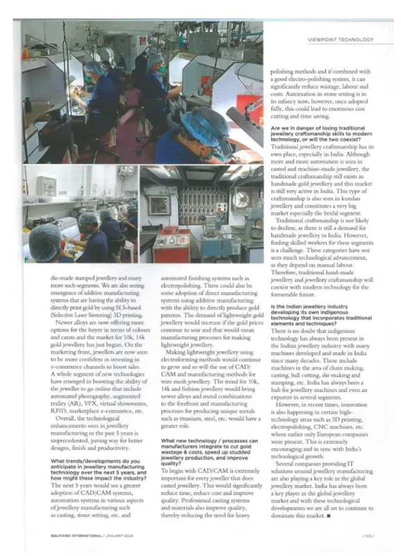 Solitaire International feature, page 2