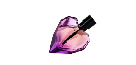 Heart-shaped perfume bottle