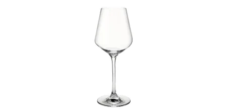 Empty wine glass