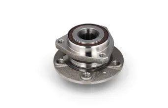 Industrial auto part, a wheel hub, photographed for e-commerce