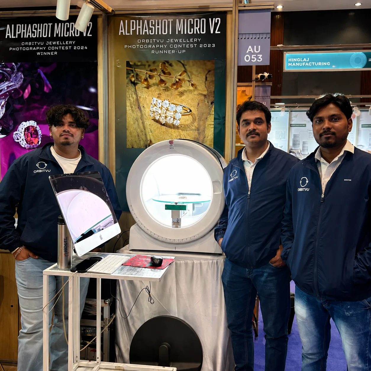 Team with Alphashot Micro V2 at IIJS 2026